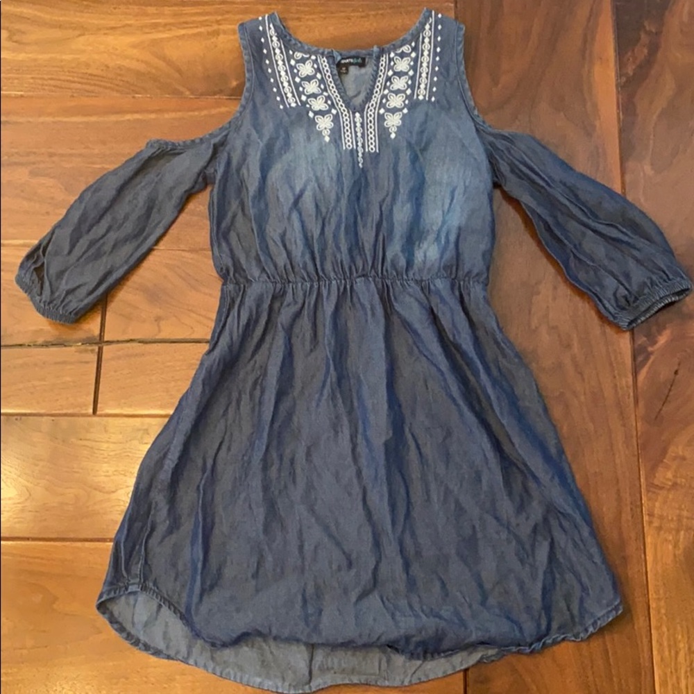 Navy Blue Shoulders Out Dress!!!